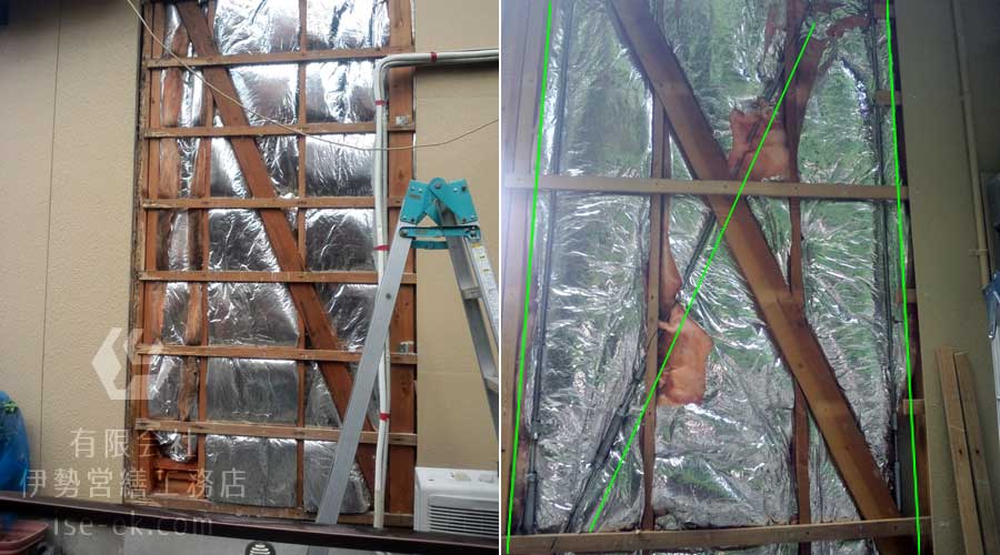 UY-RODの構造説明：寸切りボルトで土台と梁をつなぐ