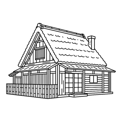 古民家の耐震補強のアイコン