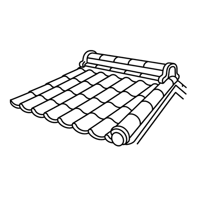 瓦屋根の修復アイコン