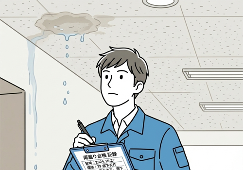 伊勢市の住宅修理 現地調査の様子